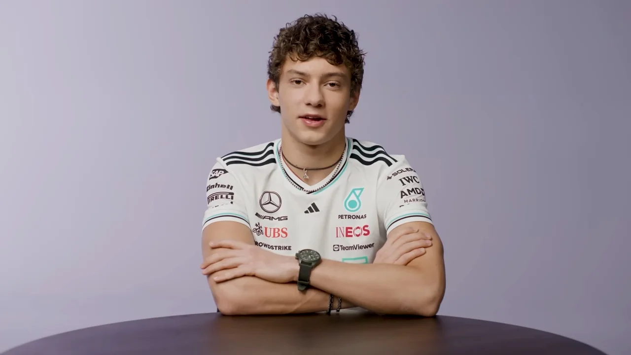 Андреа Кімі Антонеллі / Скріншот