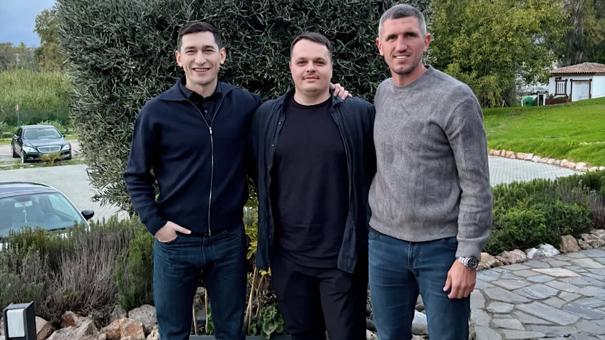 Тарас Степаненко, Максим Мелеганич та Сергій Кривцов