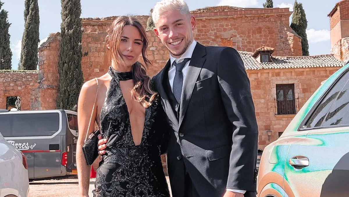 Феде Вальверде та дружина Міна / фото з особостого Інстаграму