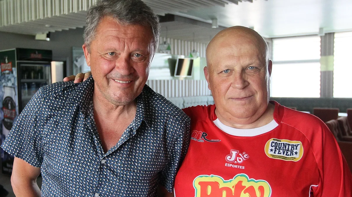 Мирон Маркевич і Віталій Кварцяний / Фото Є. Кравса