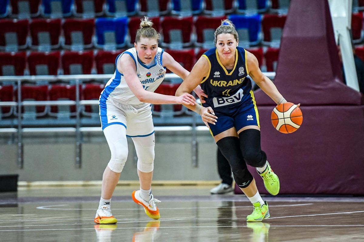 Украинки переиграли сборную Азербайджана / фото: fiba.basketball