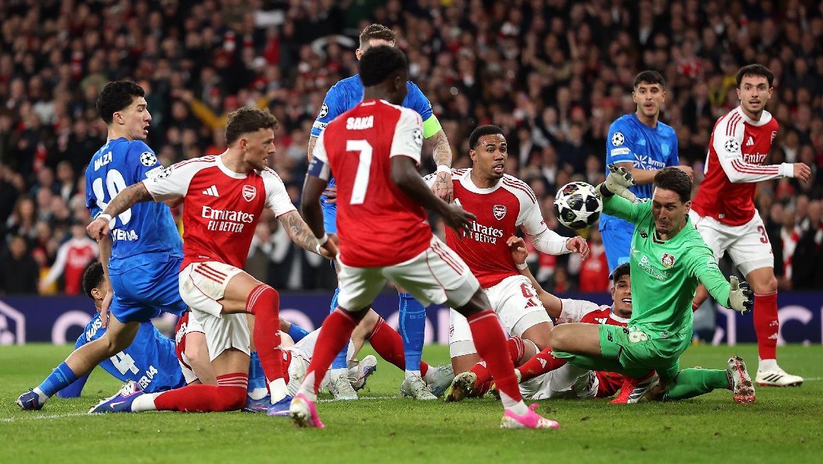 Арсенал – Байер – 2:0 / Photo by Warren Little/Getty Images