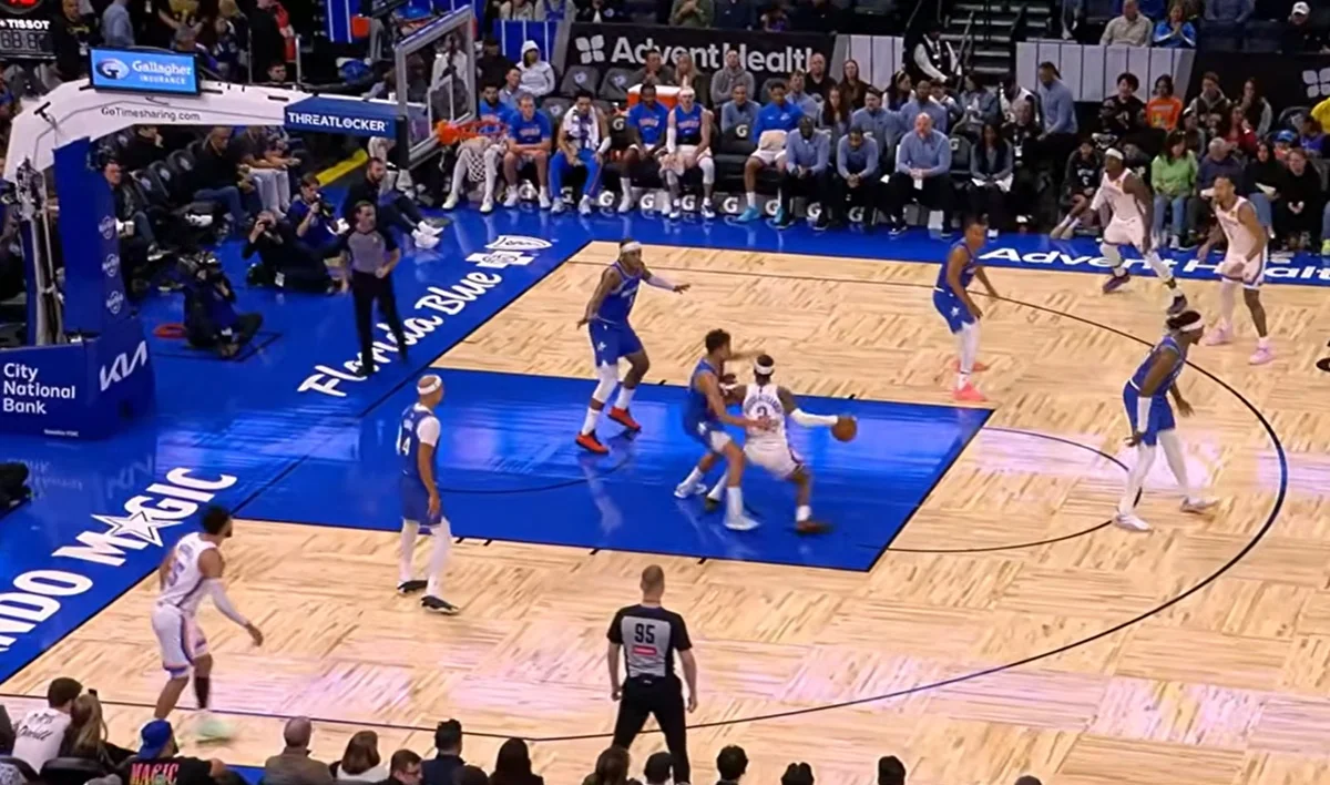 Оклахома була як вдома на майданчику Орландо / скріншот