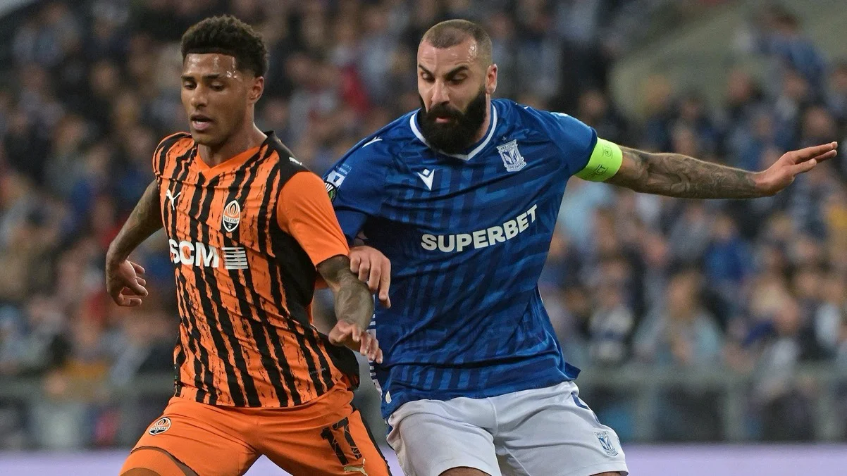 Фото к новости: Шахтер – Лех – 1:2 – видео голов ответного матча 1/8 финала Лиги конференций