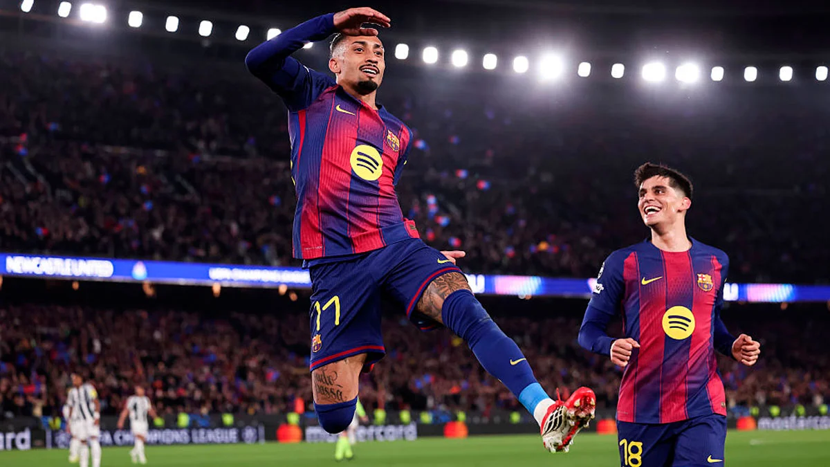 Барселона святкує розгром Ньюкасла