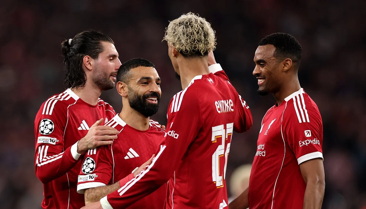 Собослай, Салах, Экитике и Гравенберх/ Photo by Michael Regan/Getty Images