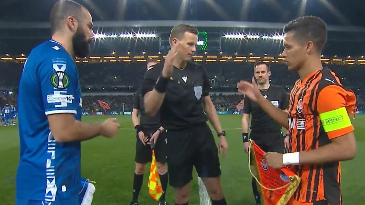 Шахтер – Лех / скриншот