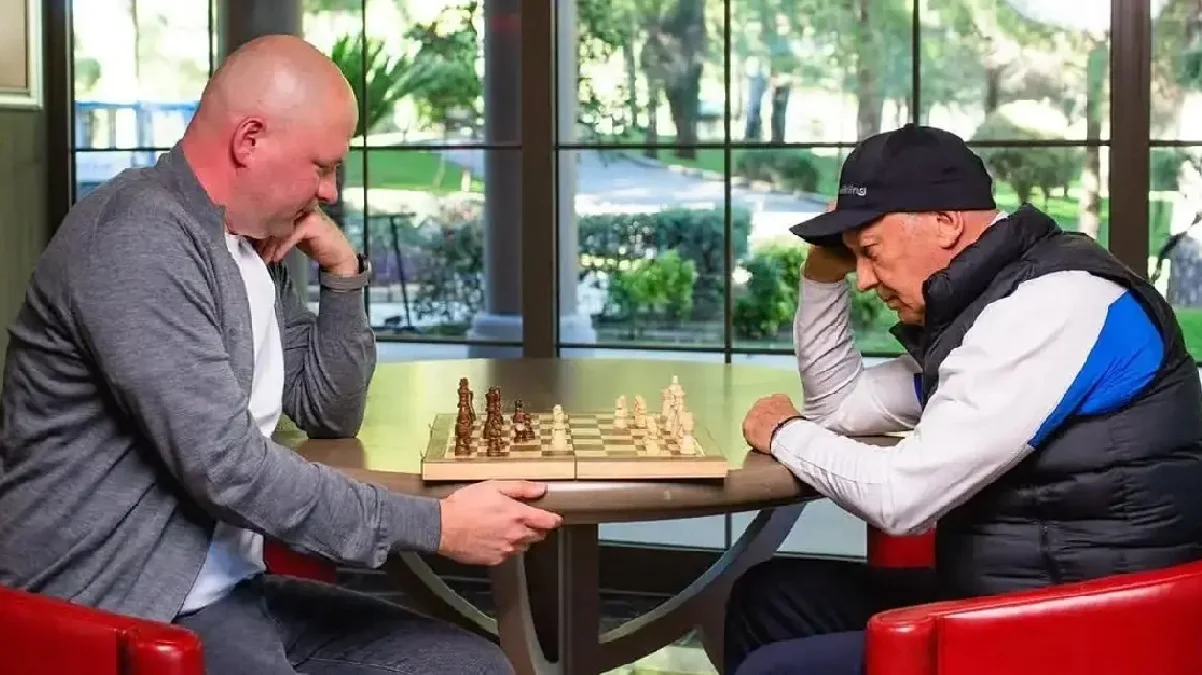 Президент Вереса Іван Надєїн і власник Полісся Геннадій Буткевич