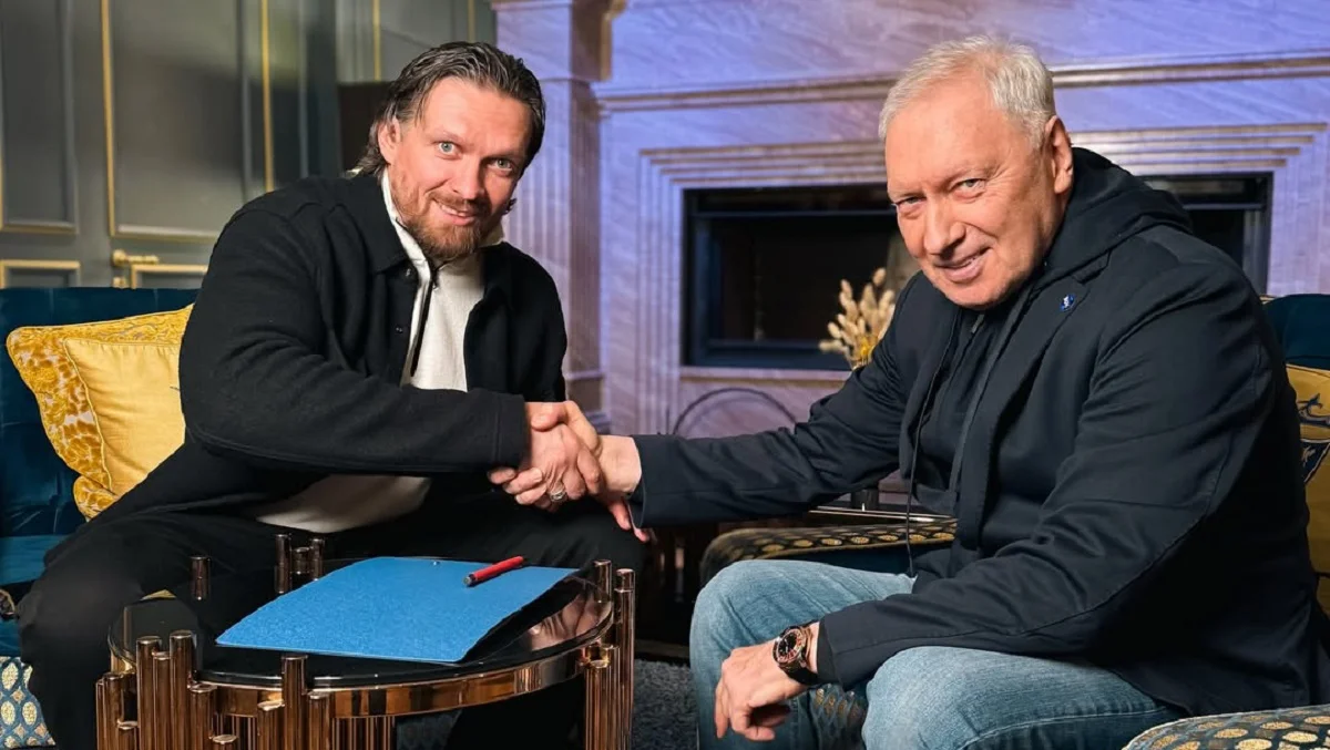 Фото до новини: Усик офіційно став віце-президентом Полісся – легендарний чемпіон вже озвучив перше завдання