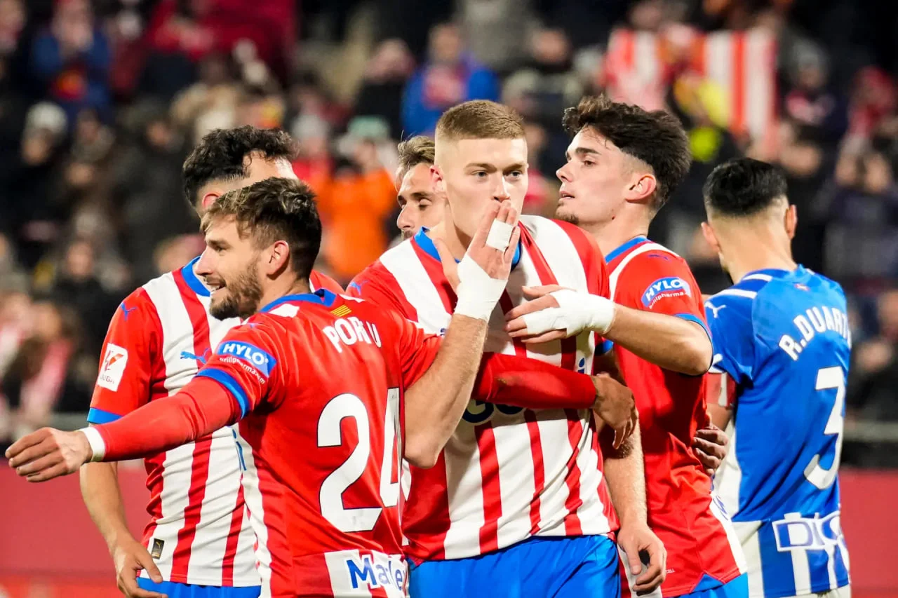 Довбик и Стуани / фото: Жирона