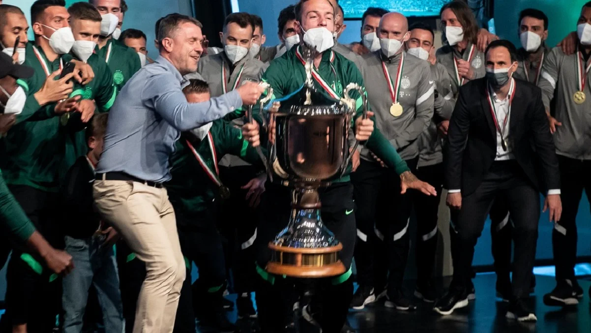 Сергій Ребров робив Ференцварош чемпіоном / фото  Péter Zsolnai