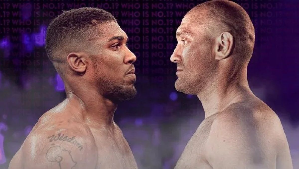 Энтони Джошуа и Тайсон Фьюри / Фотоколлаж Sky Sports