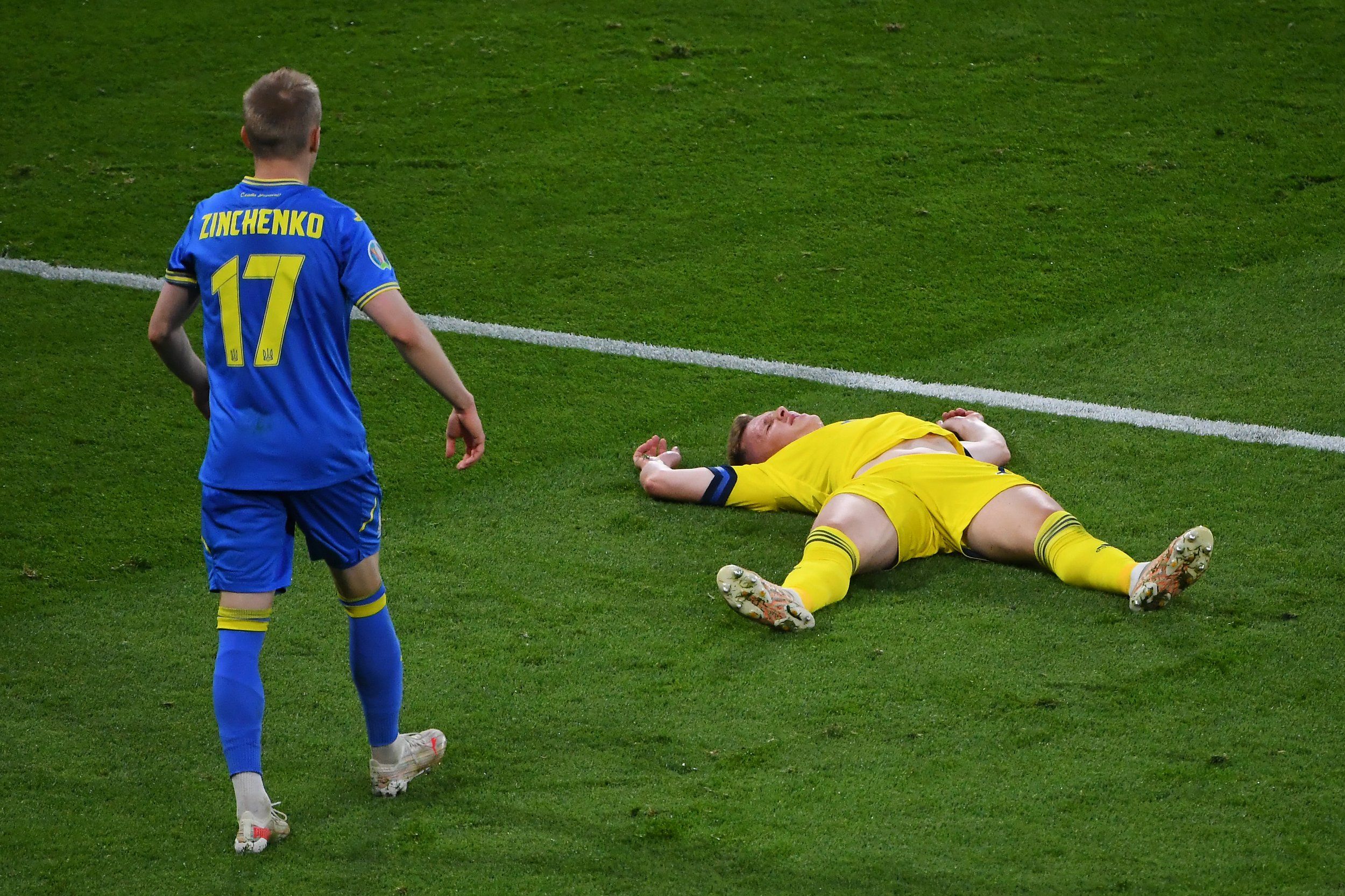 Украина против Швеции / фото: Getty Images