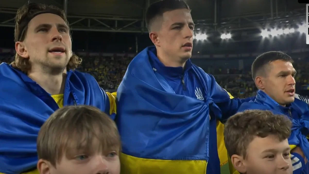 Гравці збірної України / скріншот