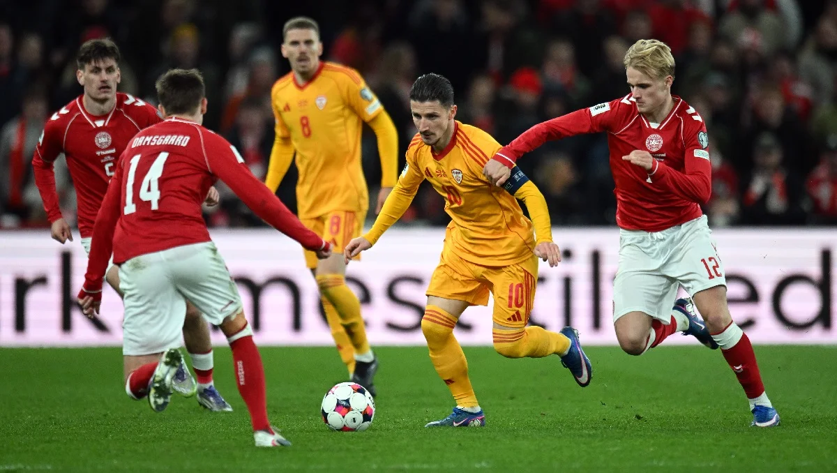Дания – Северная Македония – 4:0 / Photo by Patrik Lundin - UEFA/UEFA via Getty Images