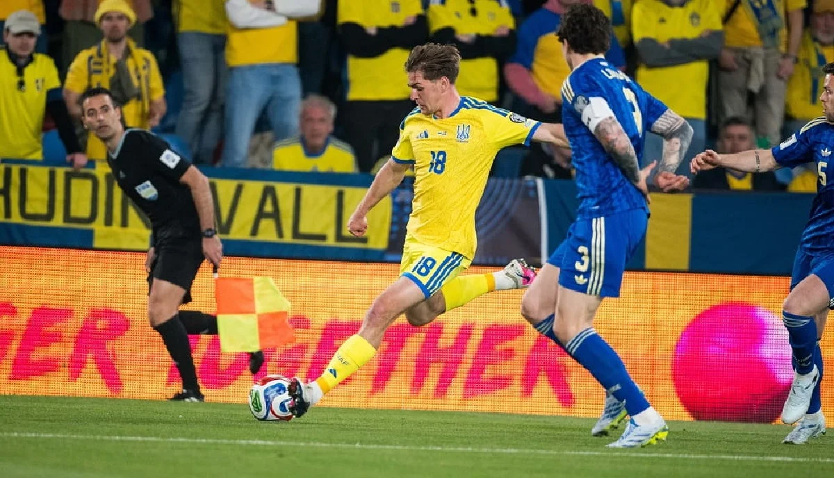 Фото до новини: Україна – Швеція: визначились найкращий та найгірший гравці "синьо-жовтих" за версіями WhoScored та SofaScore