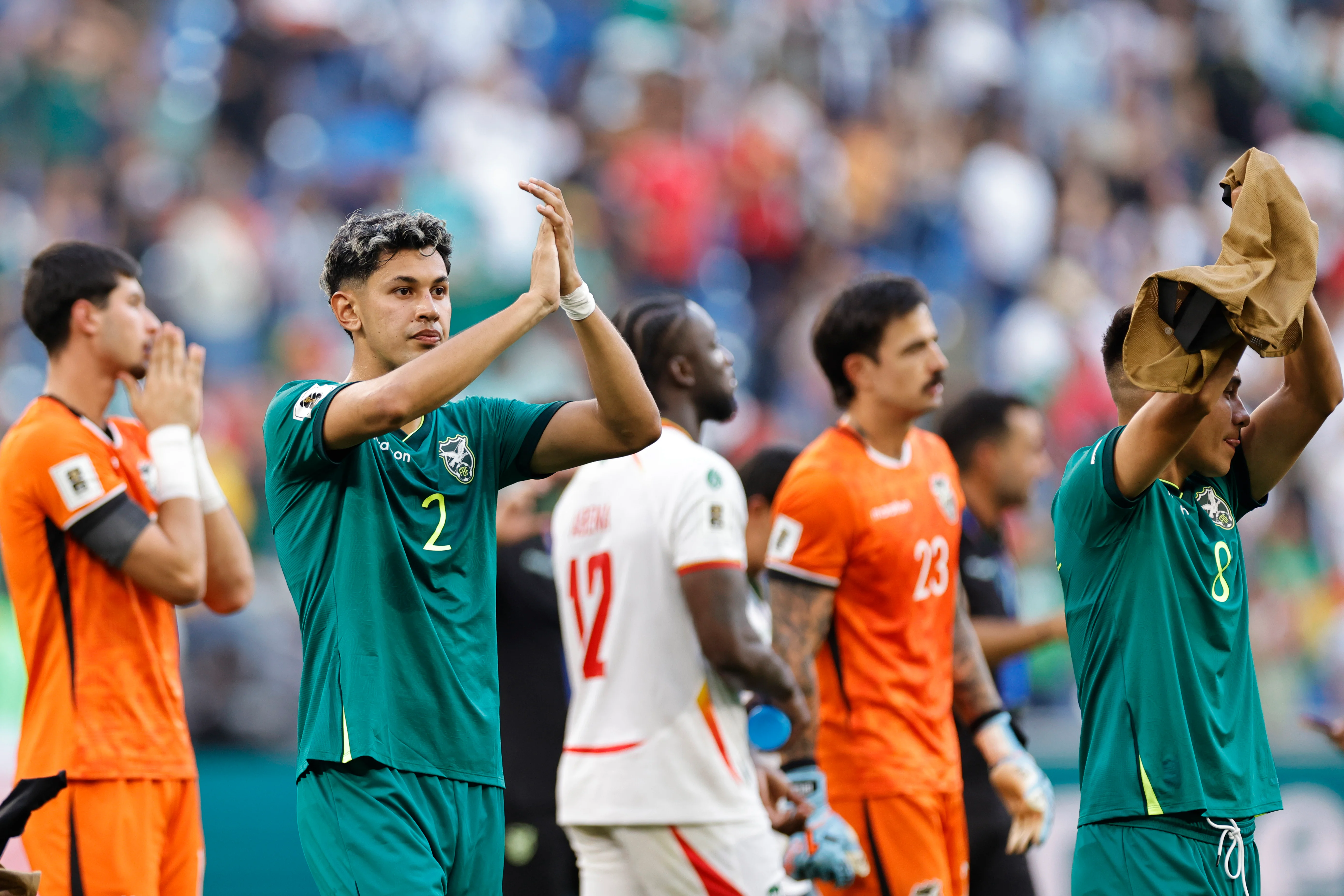 Дієго Арройо святкує перемогу Болівії / Getty Images