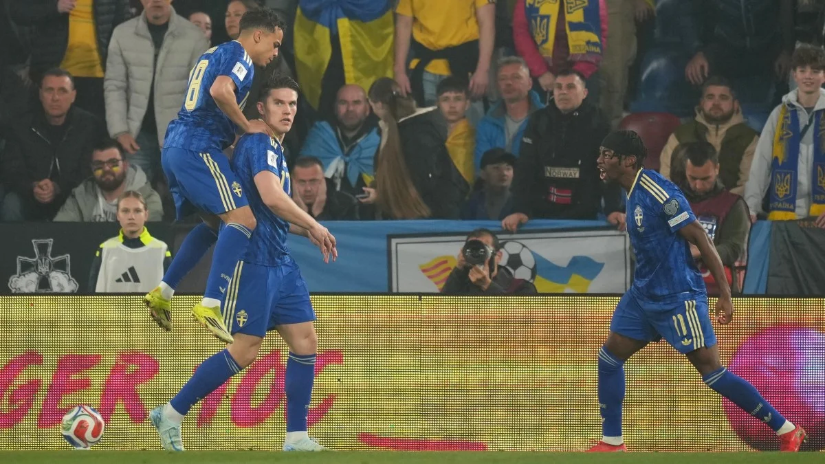 Україна – Швеція – 1:3 / Photo by Alex Caparros - UEFA/UEFA via Getty Images