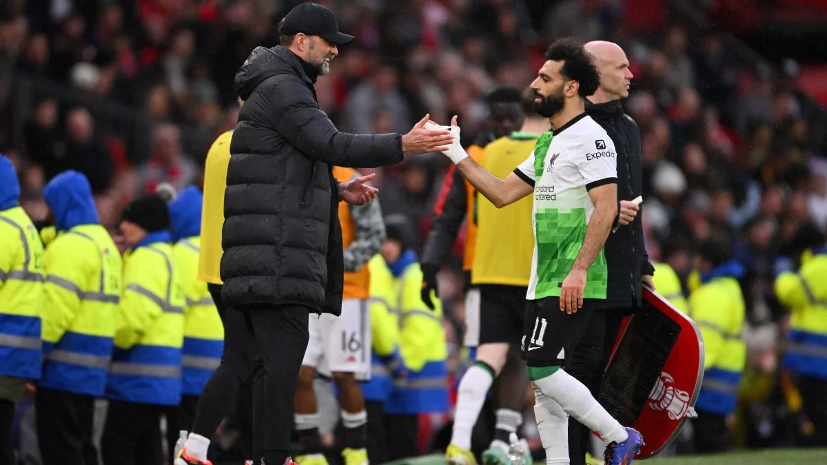 Юрген Клопп и Мохамед Салах / Photo by Stu Forster/Getty Images