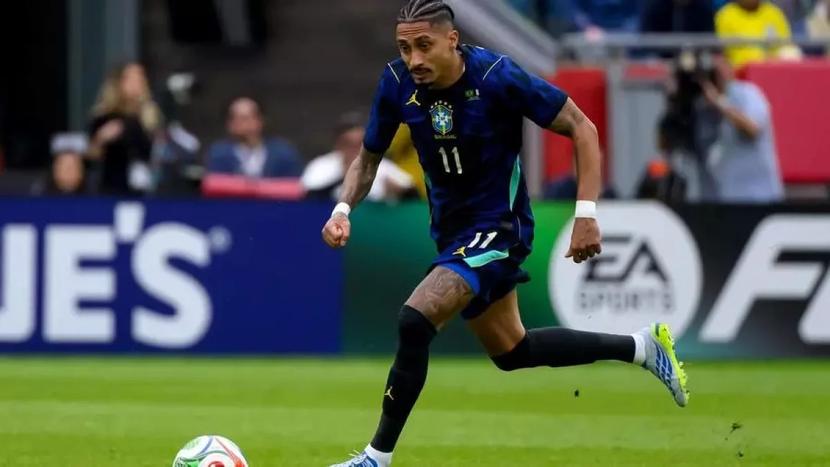 Рафінья у складі збірної Бразилії / Adam Richins / EFE