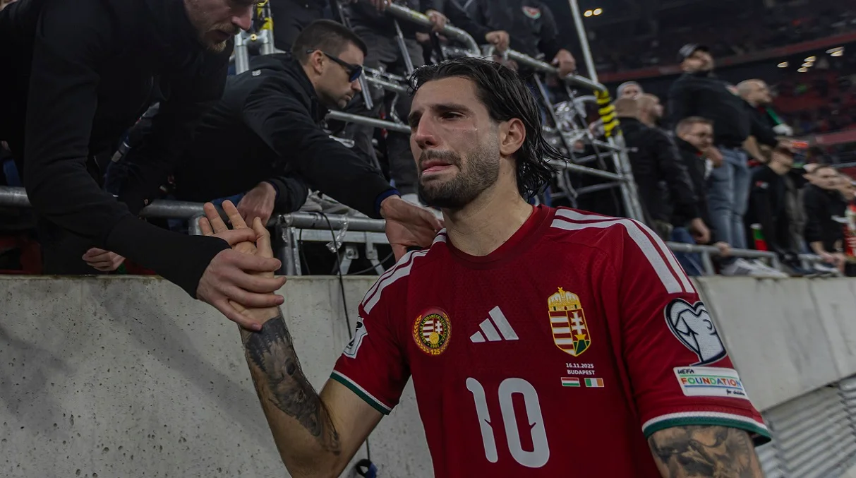 Домінік Собослай / Photo by Robert Szaniszlo/NurPhoto via Getty Images