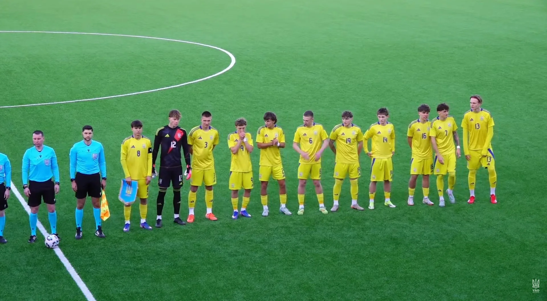 Сборная Украины U-18 / Скриншот