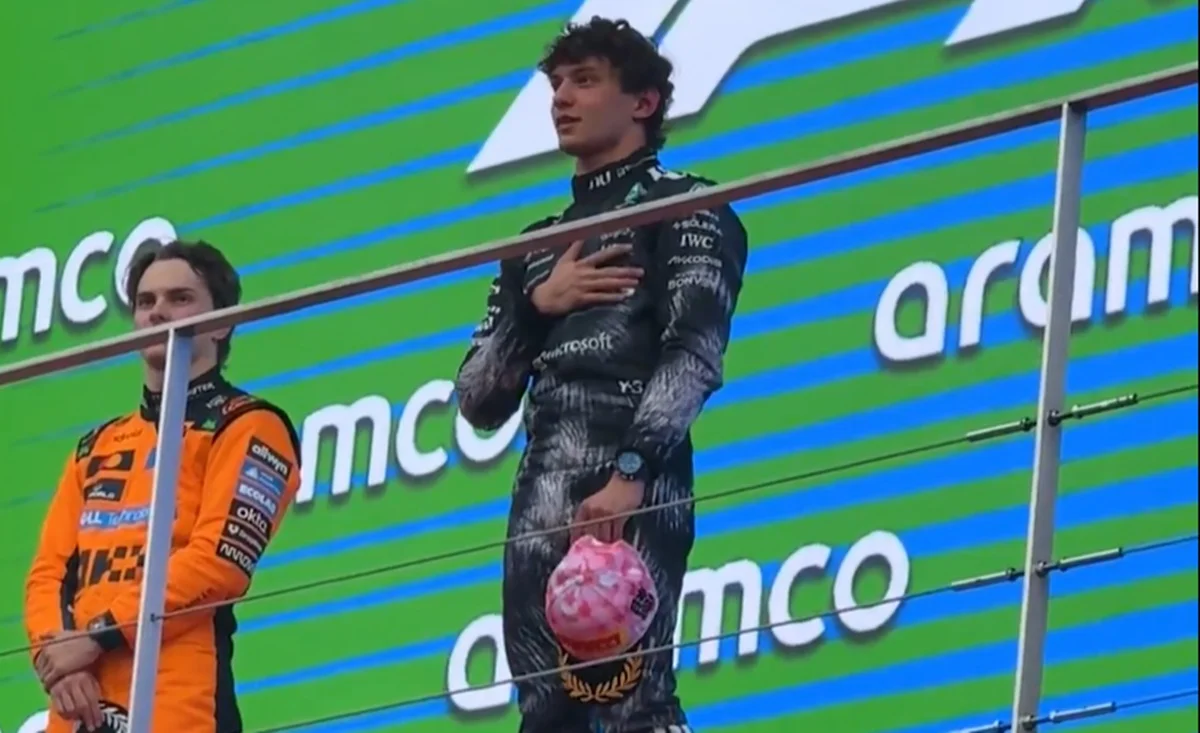 Андреа Кімі Антонеллі / скріншот