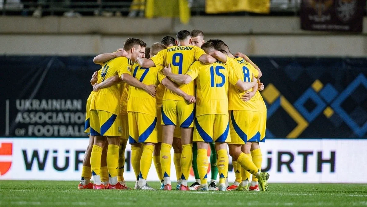 Игроки сборной Украины / фото: УАФ