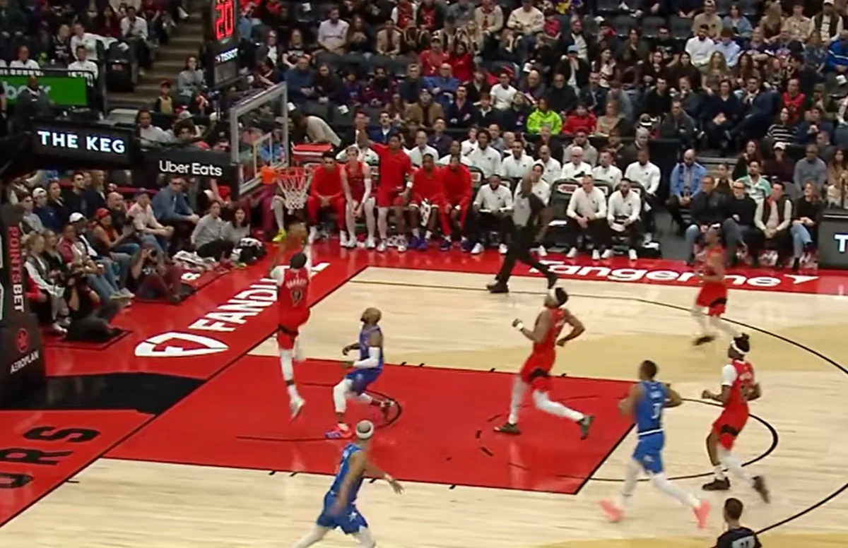 Торонто переграв Орландо з рекордом / скріншот