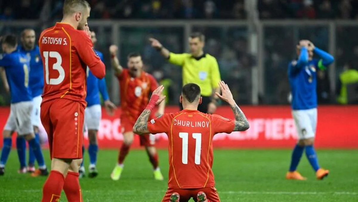 Клеман Тюрпен во время матча Италия – Севнчина Македония / ANSA