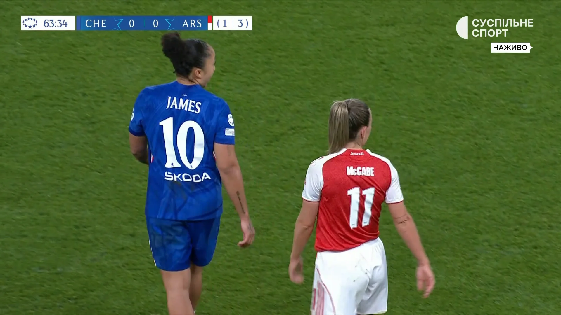 Челсі – Арсенал / Скріншот