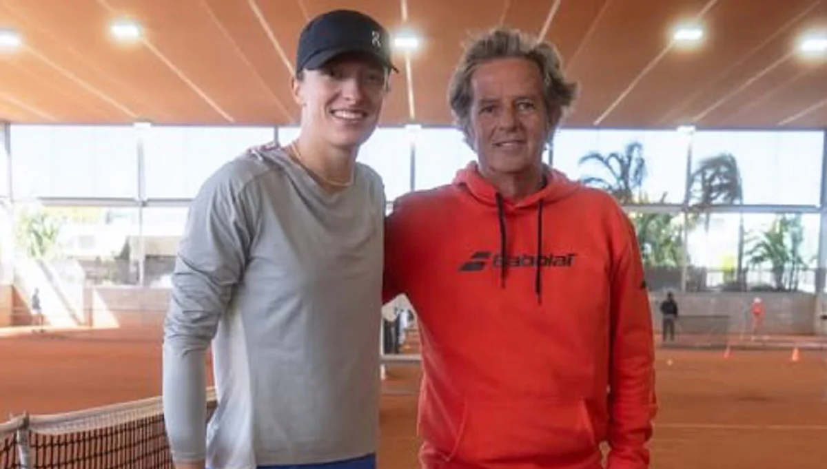 Іга Свьонтек і Франсіско Ройг / Фото з соцмереж