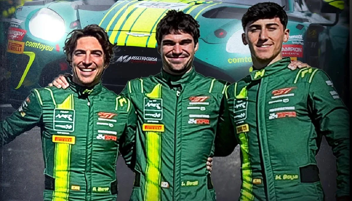 Ленс Стролл (в центрі) / Фото з соцмереж