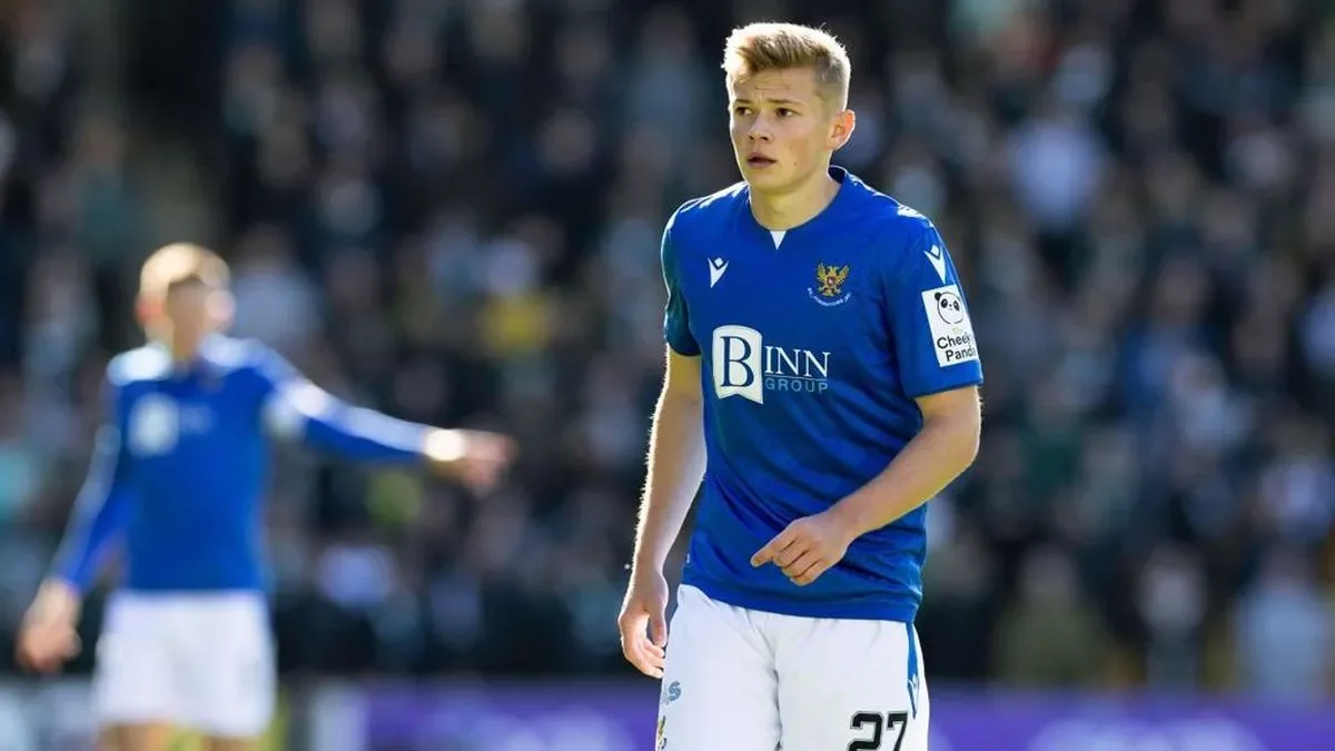 Максим Кучерявый / фото: ФК Сент-Джонстон