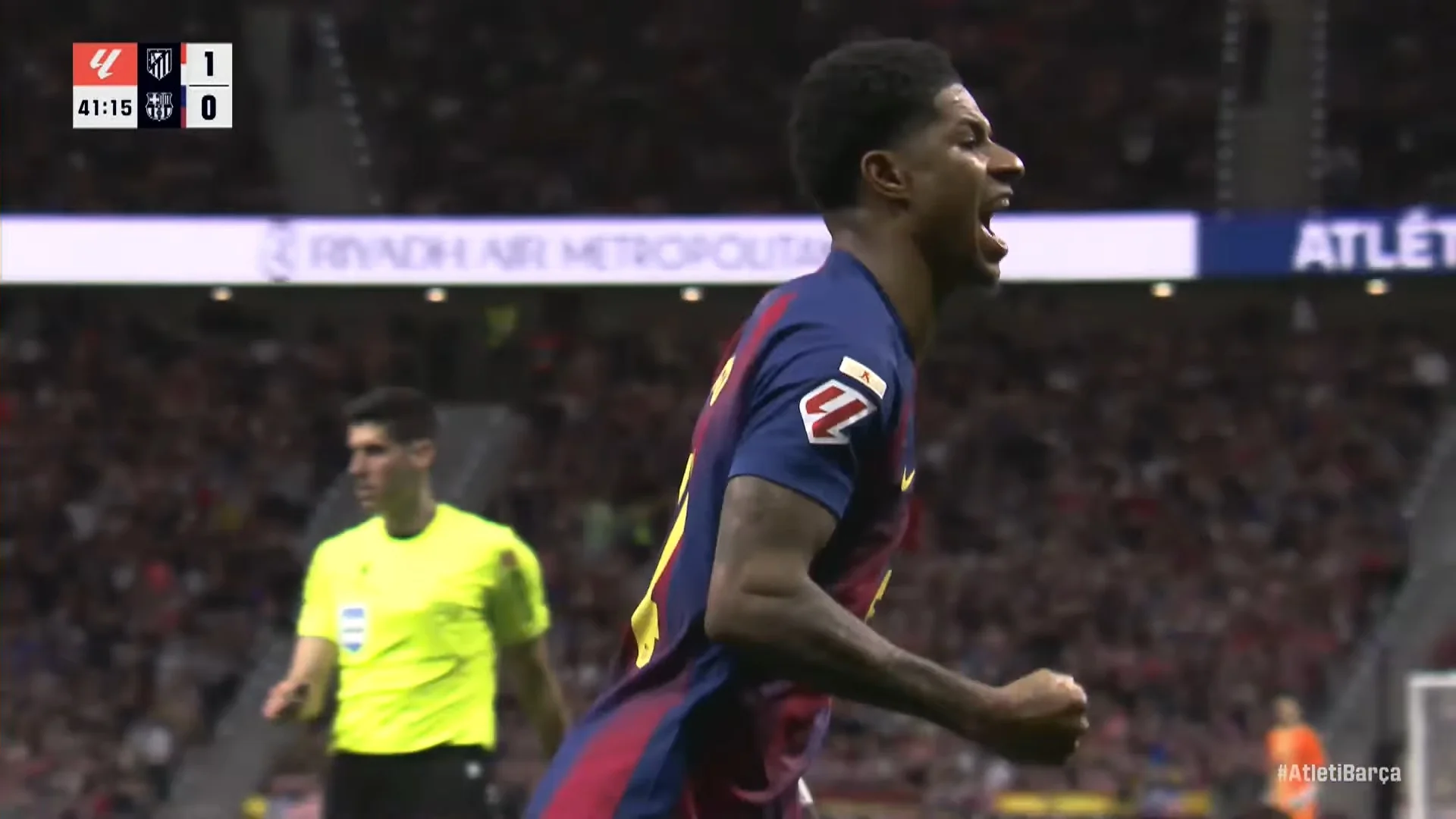 Фото к новости: Победный гол Левандовски в видеообзоре матча Атлетико – Барселона –1:2