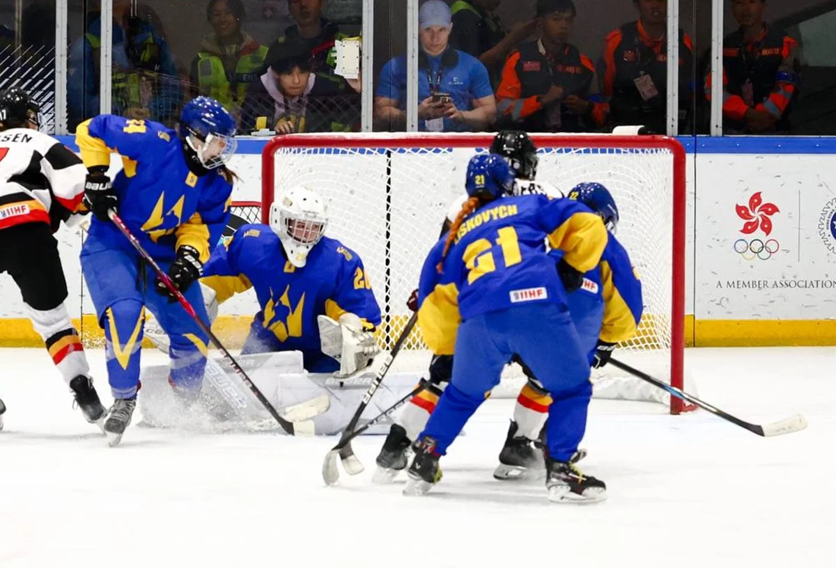 Збірна України тепер друга в таблиці Дивізіону 2В ЧС-2026 / фото: ФХУ