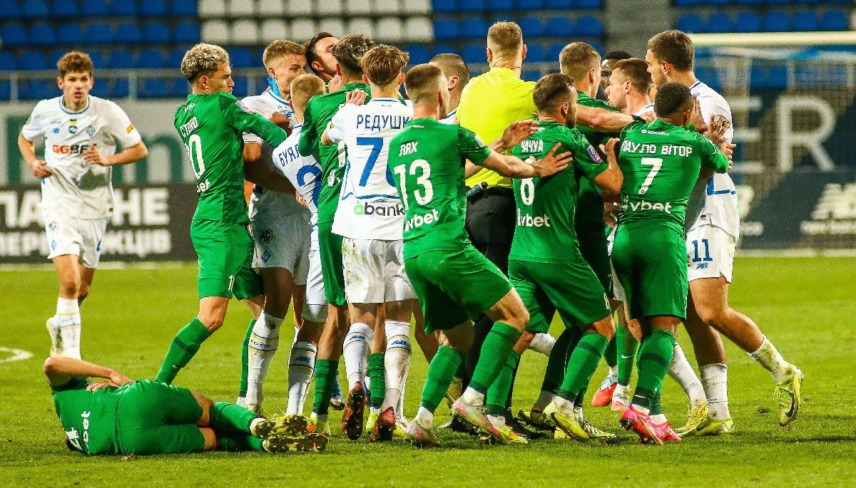 Динамо - Карпати: екс-арбітр ФІФА виніс вердикт рефері матчу за скасований гол і масову бійку