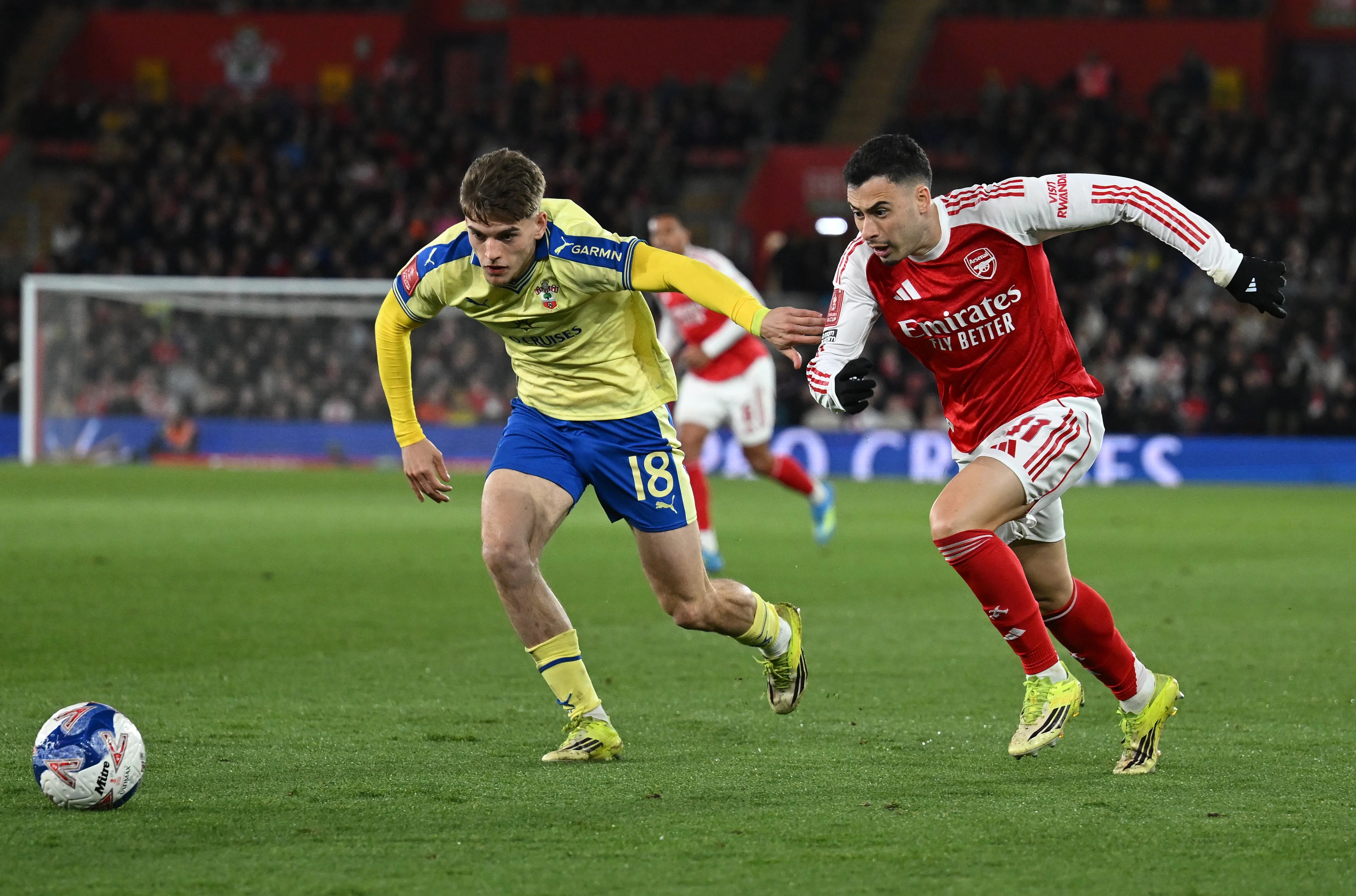 Саутгемптон – Арсенал – 2:1 / Фото Getty Images