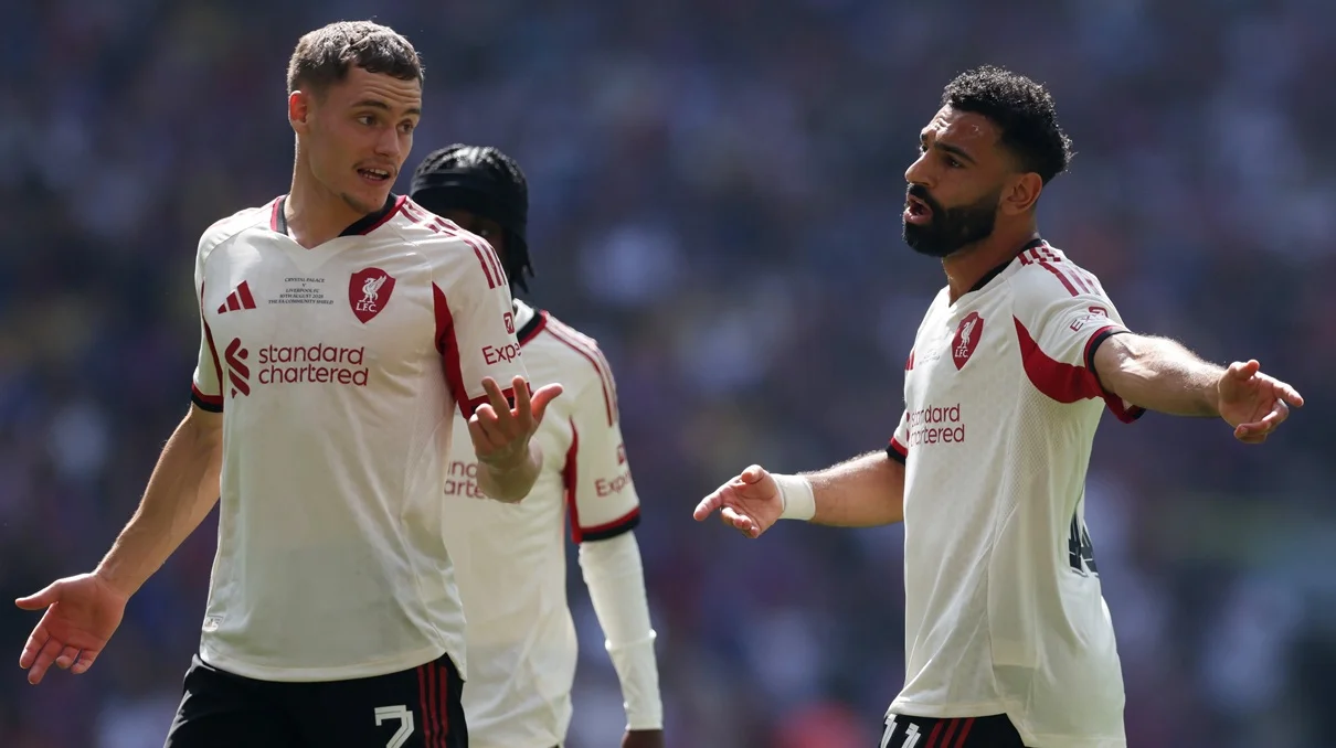 Флоріан Вірц і Мохамед Салах / Getty Images