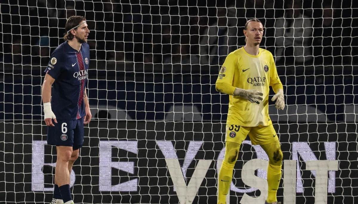 Ілля Забарний та Матвій Сафонов / фото: Getty Images