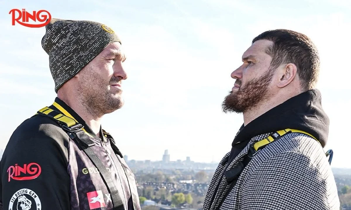 Тайсон Фьюри и Арсланбек Махмудов / фото: The Ring