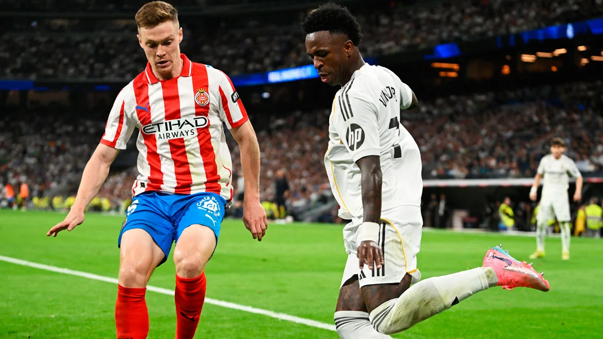 Фото к новости: Жирона привезла с Бернабеу сенсацию – Цыганков расписал ничью с Реалом, Лунин исполнил топ-сейв и пропустил с дистанции