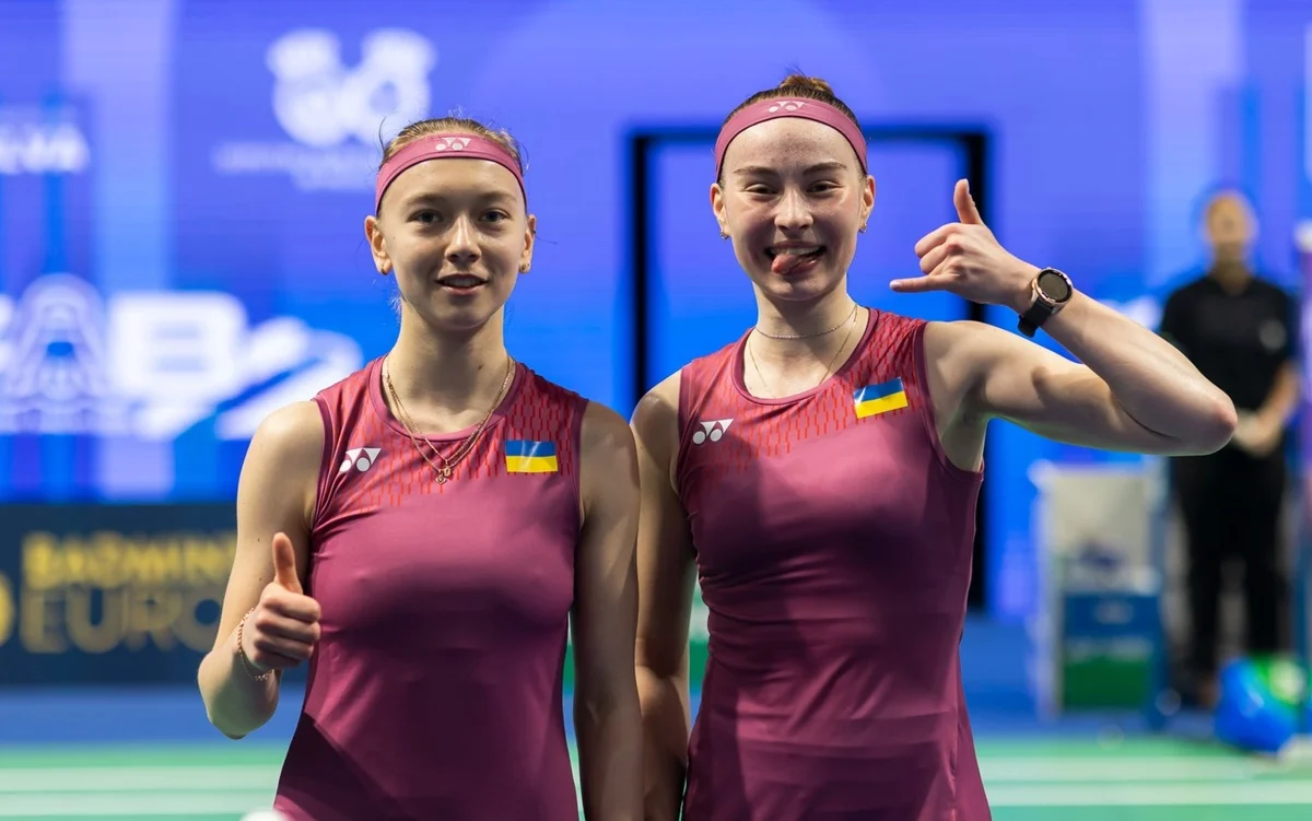 Євгенія Кантемір та Поліна Бугрова / фото: Ukrainian badminton federation