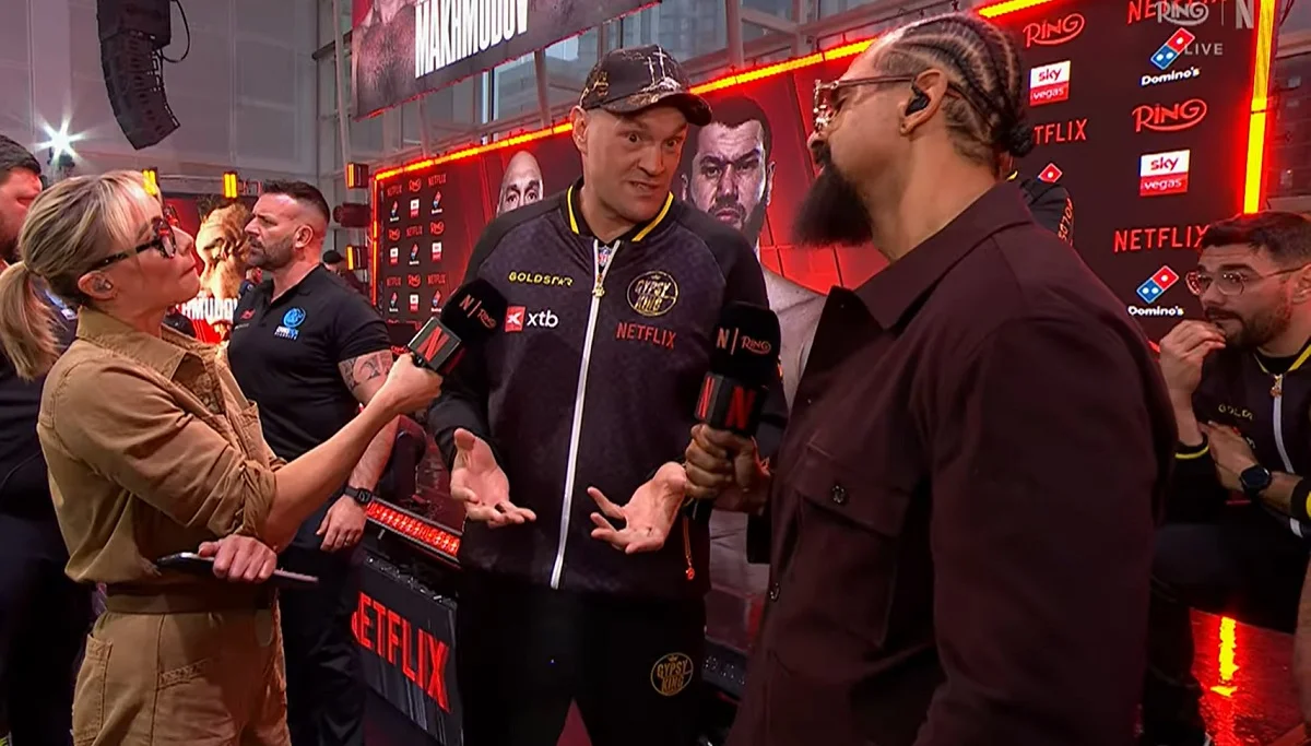 Тайсон Фьюри / Стоп-кадр из видео