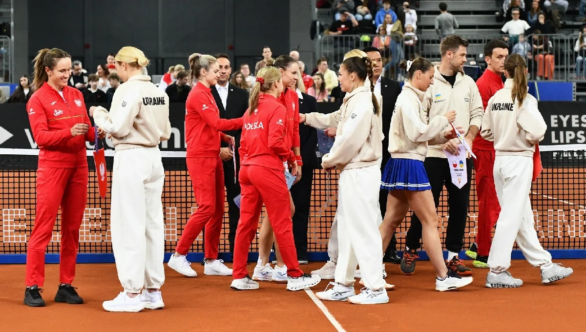 Україна проти Польщі на Кубку Біллі Джин Кінг / Федерація тенісу України