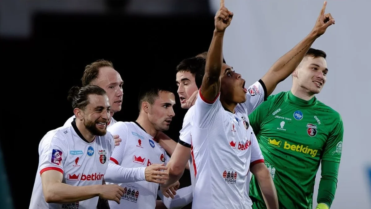 Верес празднует победу в матче с Оболонью / Фото: instagram.com/veres.club/