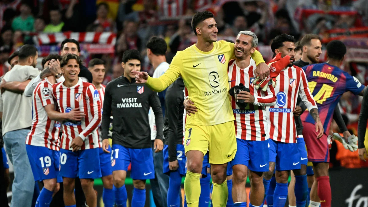 Фото к новости: Атлетико проиграл Барселоне в ответном матче, но прорвался в полуфинал Лиги чемпионов