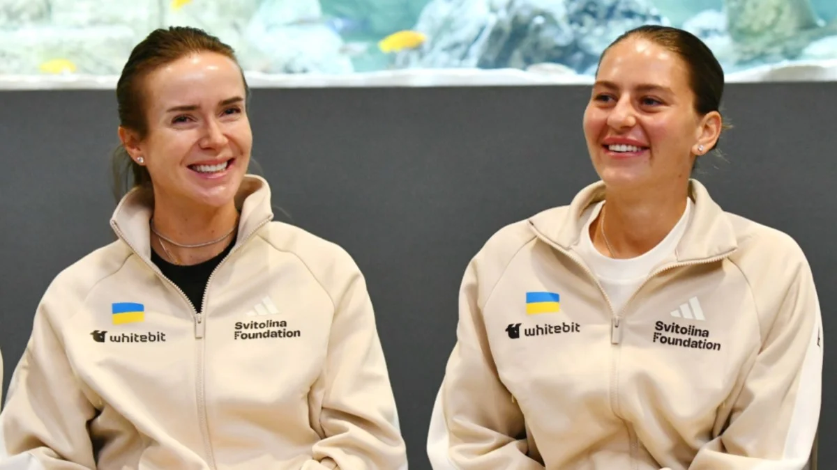 Еліна Світоліна і Марта Костюк / Фото: ФТУ