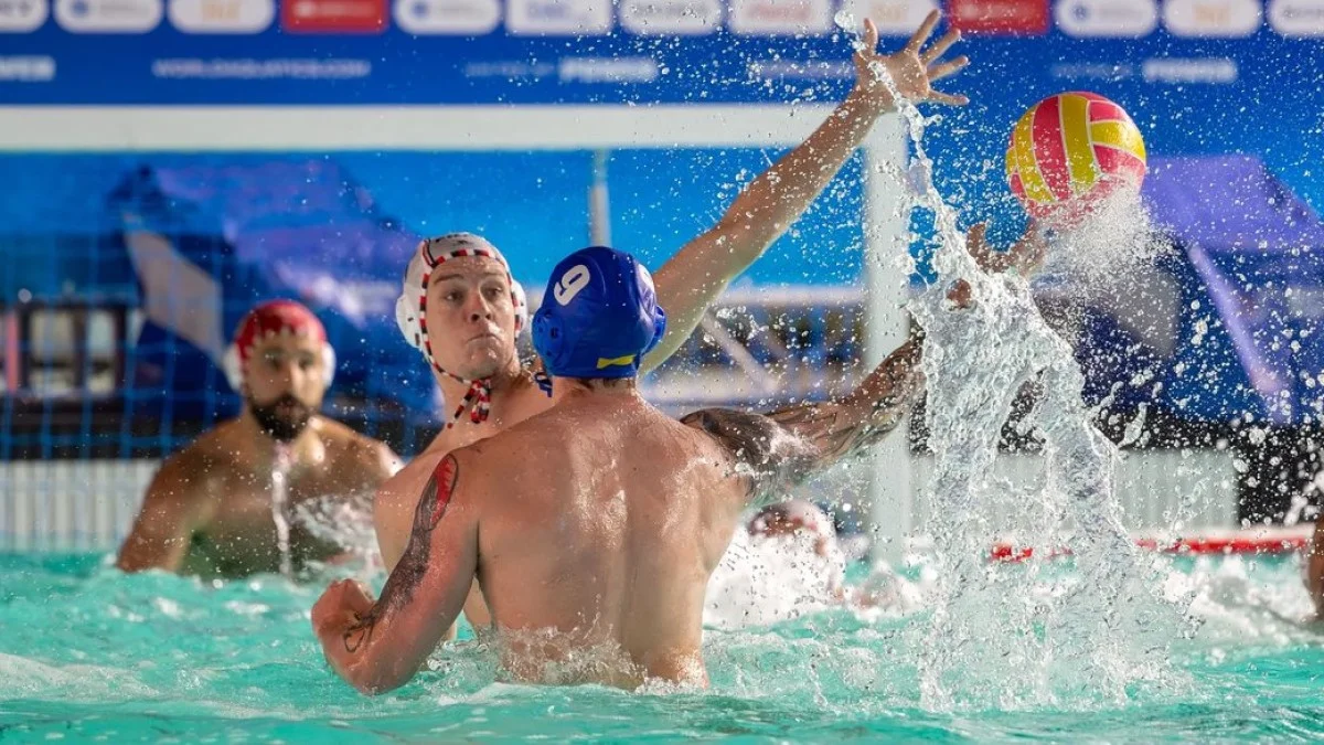 Матч збірних України та Франції з водного поло / World Aquatics/Allezea Galea