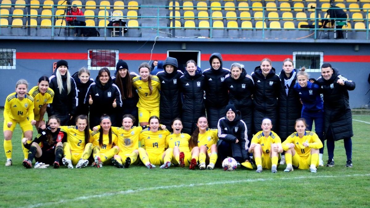 Жіноча збірна України U-19 / фото: УАФ